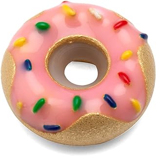 Donut Charm 925 Sterling Silver Food Charm Baby Gift Charm for DIY Charms Bracelet