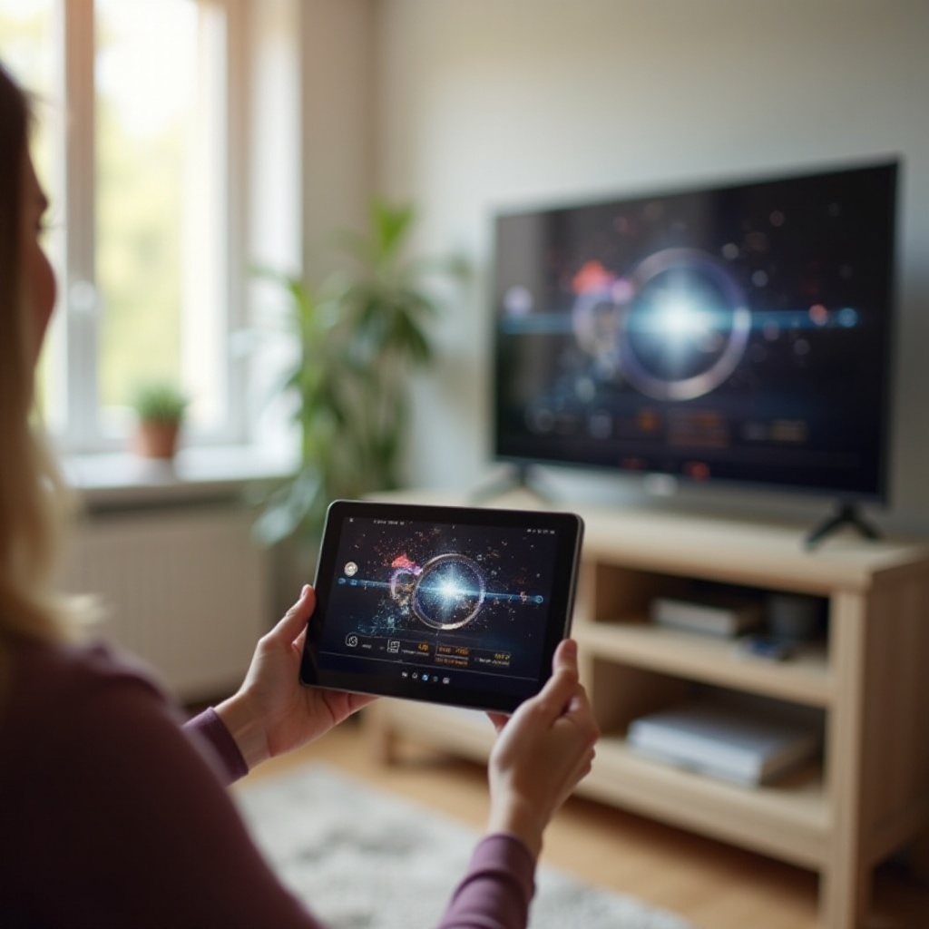 how to mirror from tablet to tv