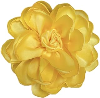 Chic Rose Flower Brooch with Pin Clasp for Women, Elegant Floral Design, Ideal for Special Occasions