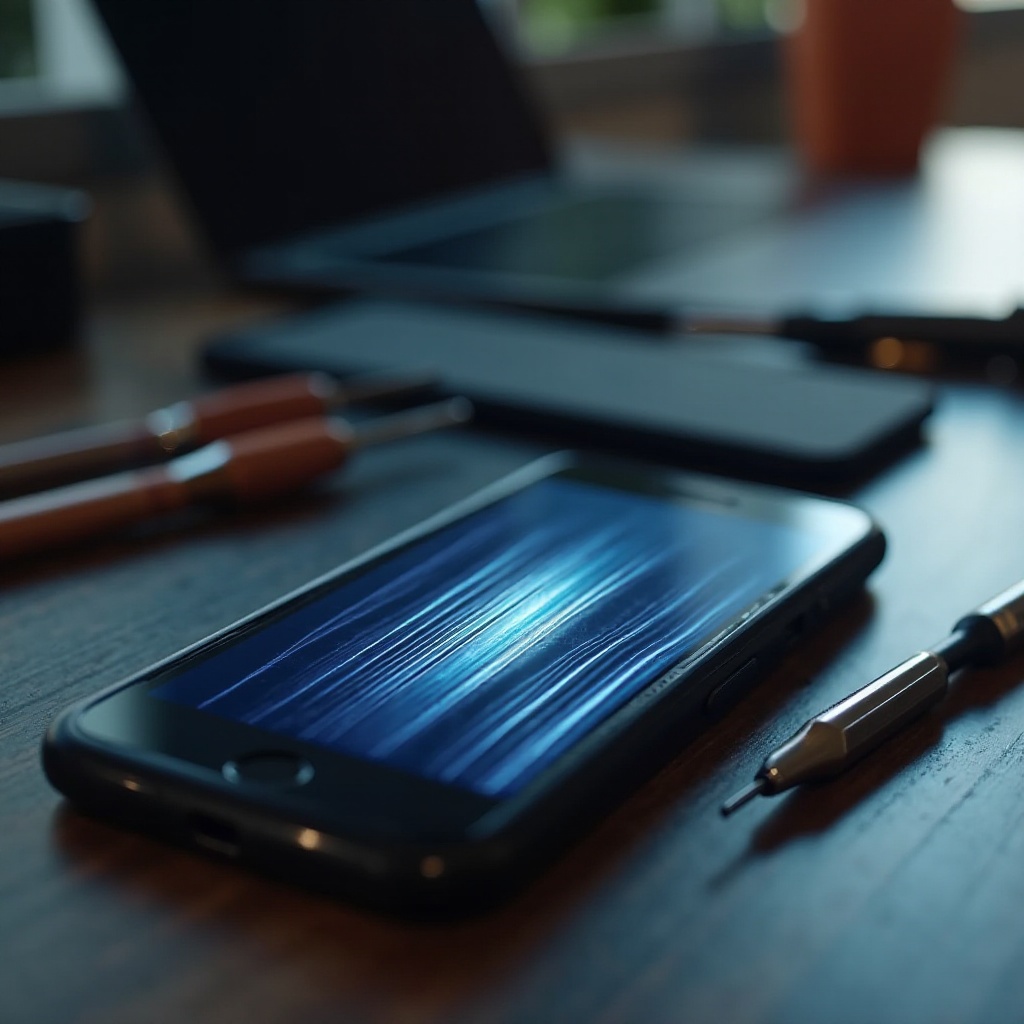 Solución para Rayas Verticales en Móvil