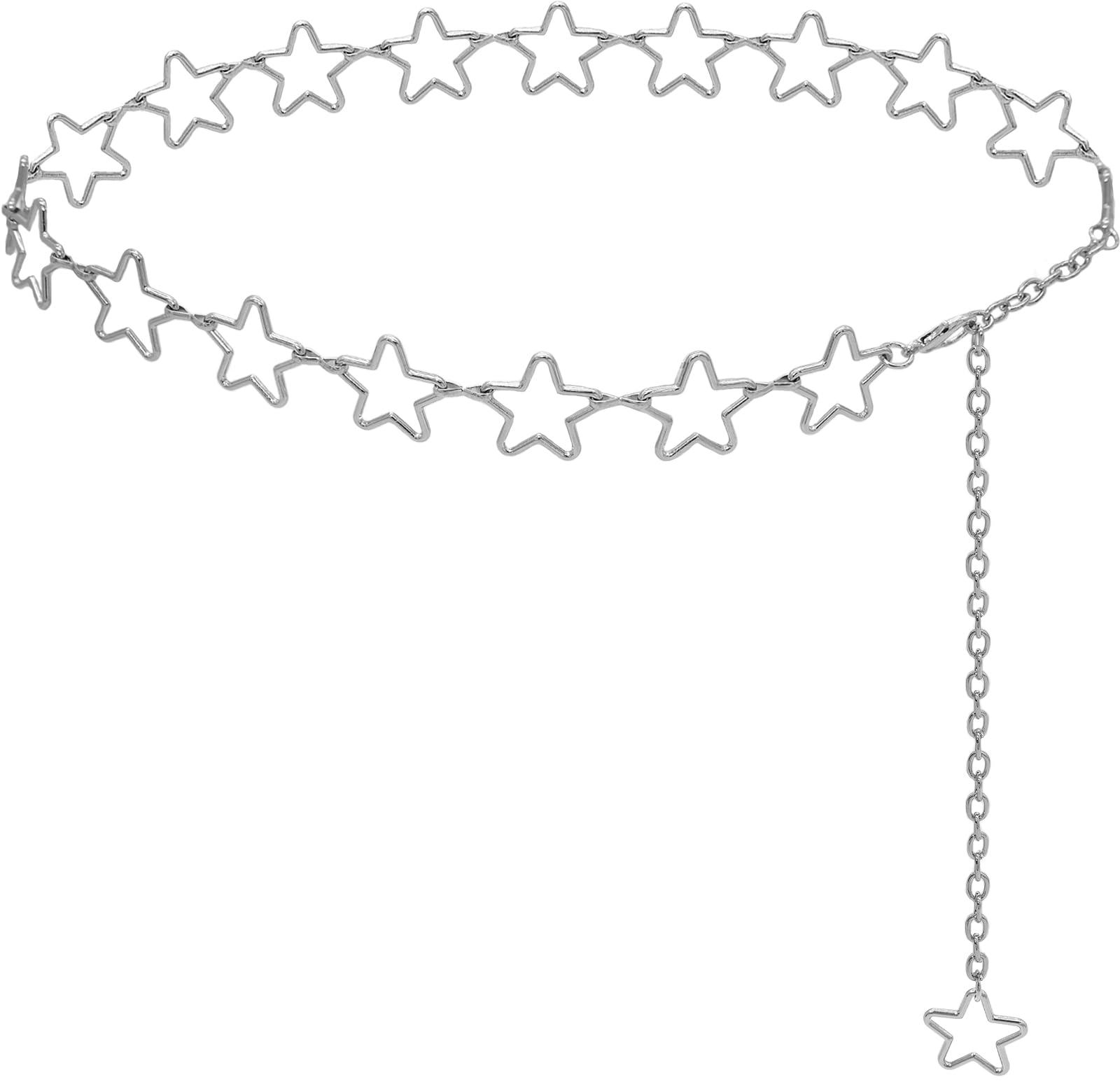 Adjustable Tassel Belly Chain Belt in Durable Alloy for Women - Exotic and Elegant Waist Accessory for All Outfits