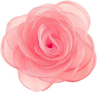 Women's Lovely Flower Hair Clip Rose Brooches | Brooches and Pins for Women | Flower Hair Clips | Hat Pins | Floral Hair clips | Flower Hair Clips for Women | Rose Pin | Pink Brooch for Women