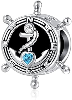 I Love to Travel Charm Luggage Suitcase Love Coffee Cup Enamel Bead for Pandora Bracelet