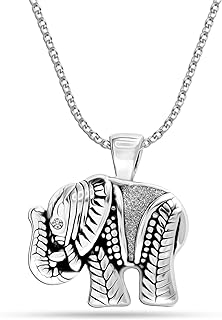 LeCalla 925 Sterling Silver Cute Good Luck Animals Elephant Pendant Necklace Bracelet Earrings Jewelry Gifts for Women Ladies