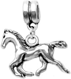 LaBenie's Delightful Running Horse Charm Bracelet, Crafted from Sturdy Copper Metal