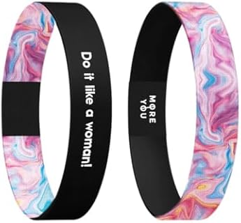 Amber Cuff Bracelet with Rope Chain for Empowered Women; Inspirational Large Silver Motivational MoreYou Design