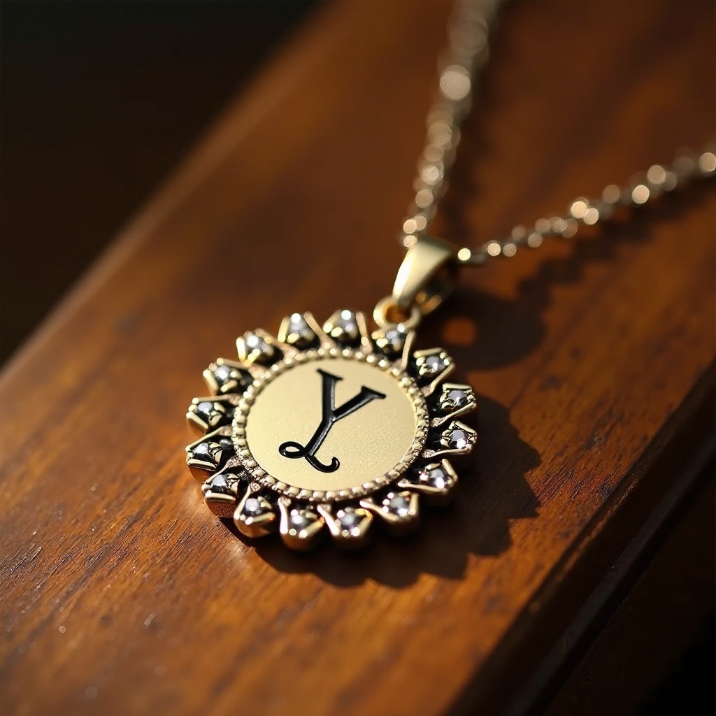 anhänger mit initialen