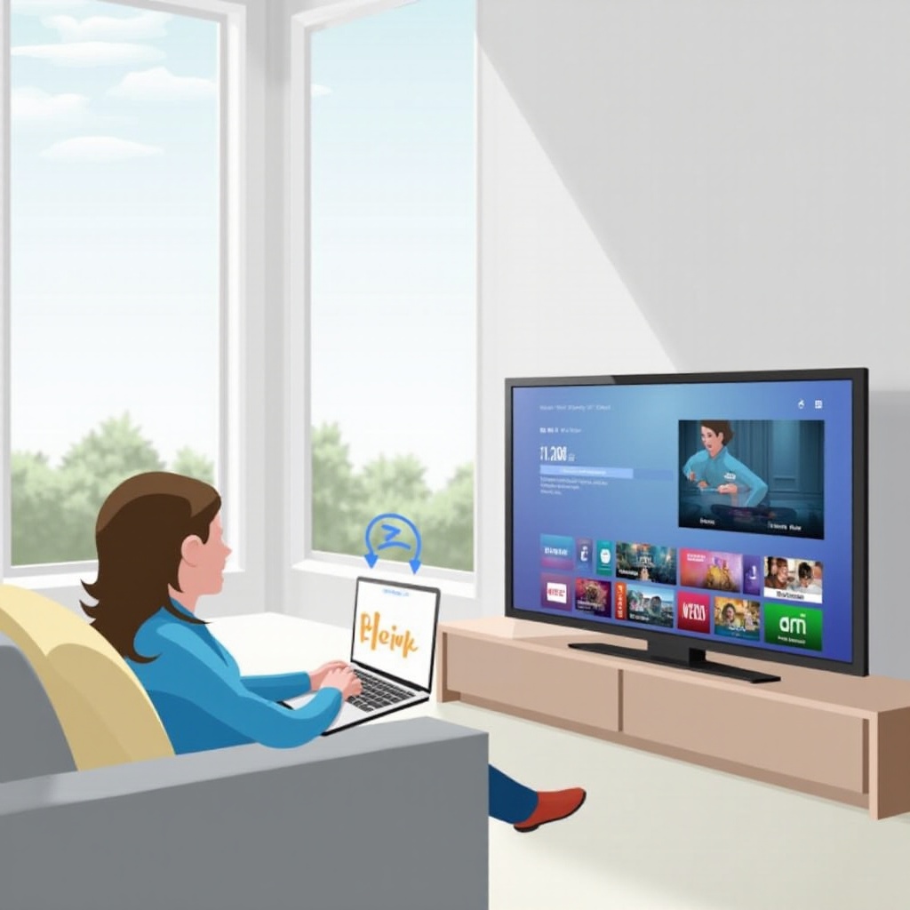 how to cast from my laptop to a roku tv
