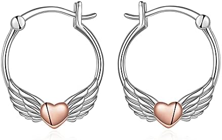 Fox/Pig/Mushroom/Cat Earrings Sterling Silver Cute Hoop Earrings Animal Jewelry Gifts for Women Daughter