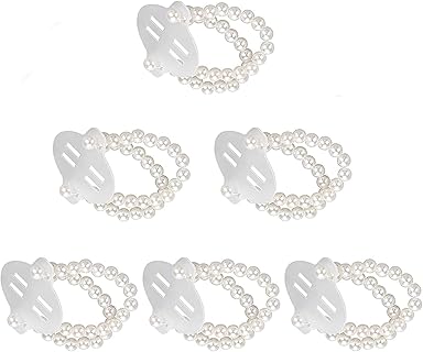 Jieddey Bracelet Mariée Fleurs en Perles, Taille Unique, Élastique Ajustable, Matériaux Polyster et Soie, Parfait pour Corsages et Boutonnières de Mariage, Fait à Main DIY