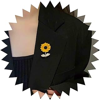 Elegant Alloy Vintage Sunflower Brooch with Sparkling Crystals and Secure Pin Clasp - A Classic Accessory for Women and Girls, Ideal for Everyday Wear or Special Events