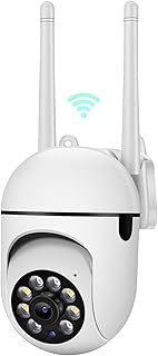 Cámara de Seguridad Wi-Fi LuLuanping con Visión Nocturna Color y ángulo de 360°, Detección de Humana por IA, y Audio Bidireccional. Ideal para Uso en Casa o Negocio Interior