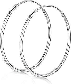 boucle d'oreille creole argent