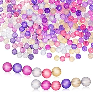 BESPORTBLE 1000PCS UV Beads Color Changing Sun Sensitive Multi Color Plastic Pony Beads UV Reactive Solar Beads for Bracelets and Jewelry Making