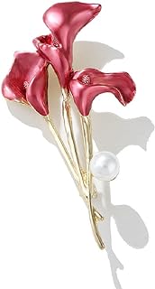 Kaichen Floral Brooch Pins For Women Fashion Costume Pearl Flower Designer Broach & Pins Jewelry