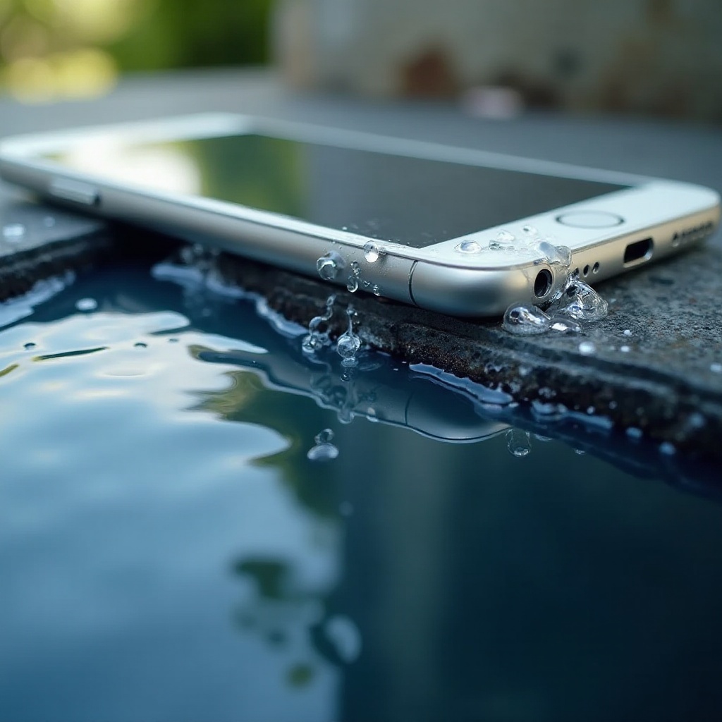 handy ins wasser gefallen akku nicht herausnehmbar