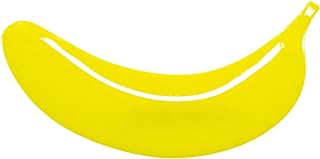 Playful Monkey & Banana Brooch Pin in Vibrant Yellow Acrylic Glass and Silver Plated Metal Designed for Allergy Sensitive Individuals - Ideal Gift for Fun-loving Jewelry Enthusiasts - Unique Jungle Inspired Design