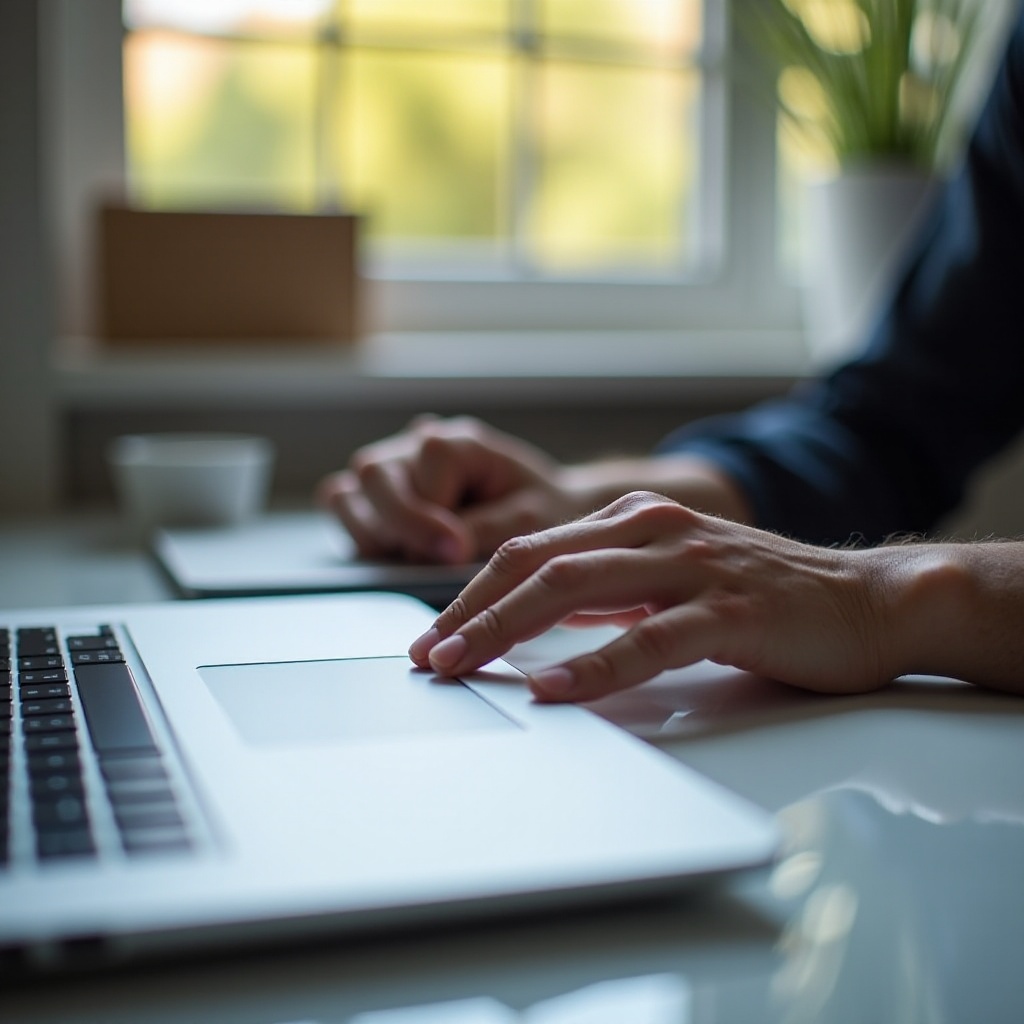 como desbloquear raton portatil