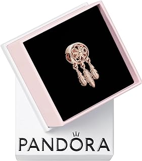 Pandora Spiritual Dreamcatcher Charm Bracelet Charm Moments Bracelets - Stunning Women's Jewelry - Gift for Women in Your Life - Made Rose, With Gift Box