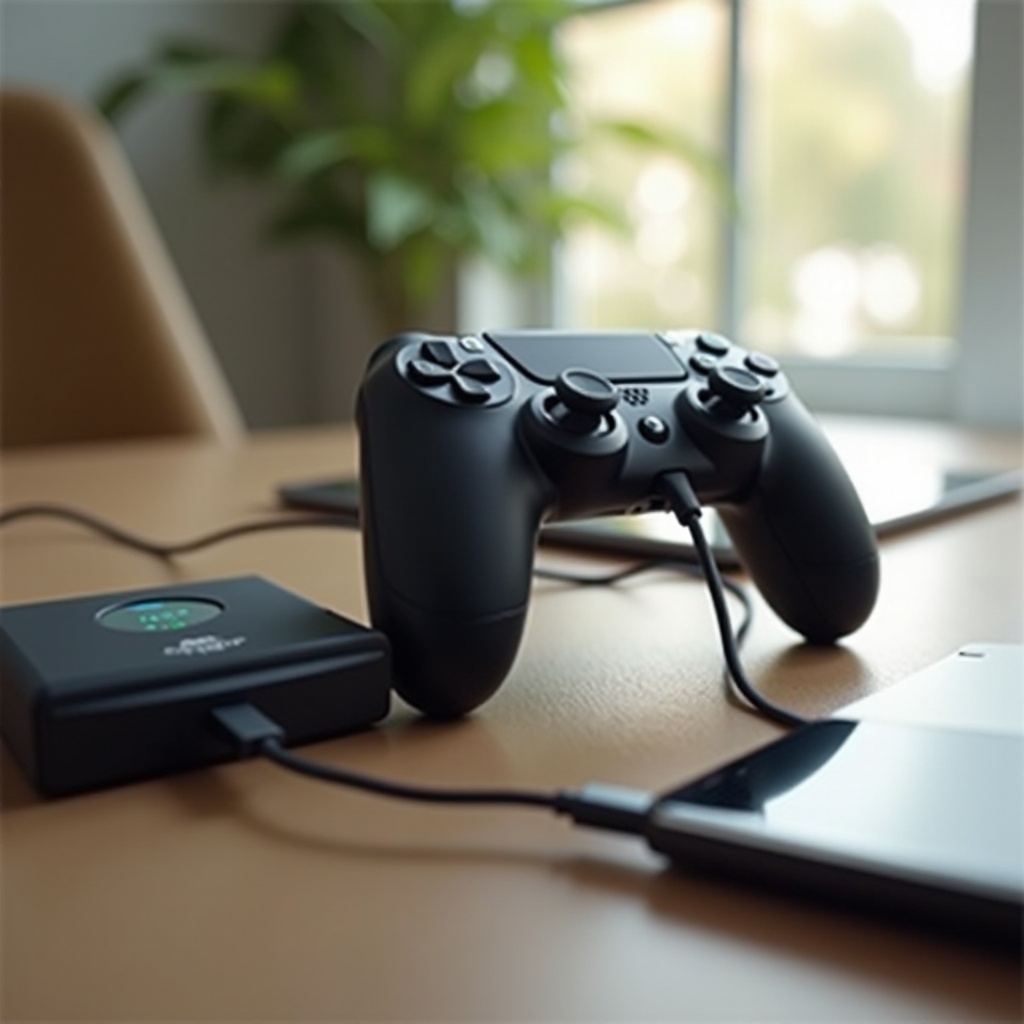 Guía para cargar mando PS5 con cargador móvil