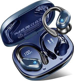 Blaupunkt Bluetooth In-Ear-Kopfhörer für Sport mit 75 Stunden Akkulaufzeit und IP7 Wasserschutz, ideal für Fitnessbegeisterte und Outdoor-Aktivitäten