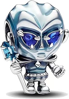 S925 Sterling Silver Charm Pendant Dangle Beads Green Monster for Bracelet Necklace for Women Girls Gifts