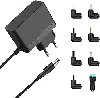 Bouge Chargeur pour Ordinateur Thomson avec Protection Contre Court-Circuit, Connecteur Propriétaire, et Adaptateur Secteur Interchangeable de 12V. Parfait pour Ordinateurs et Laptops