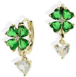 JeanBeau Gold Hoop Huggie Earrings for Women and Teen Girls, Dainty Maple Leaf and Pearl Dangle Design with Hinged Hoop Back Finding, All-Day Comfort, Ideal Jewelry Gift for Holidays and Special Occasions