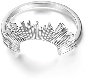 High-Quality Alloy Celestial Sunshine Ring, Artisan Designed Boho Chic Fashion Statement for Women and Teen Girls, Gold or Silver Sunflower Motif, Ideal Gift for Special Occasions