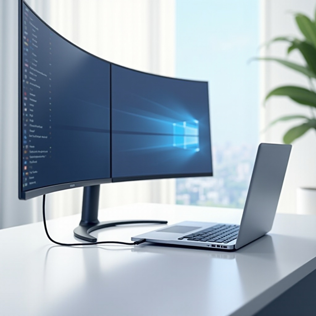 Laptop an 2 Bildschirme anschließen 2024: Anleitung