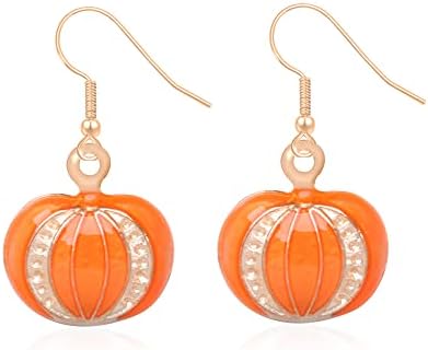 Stainless Steel Maple Leaf Drop Earrings with French Wire Back for Women, Fall Inspired Design