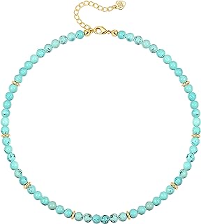 SOFYBJA Tiger Eye Beaded Necklace Green Malachite Beads Choker Necklace Gold Star Zircon Pendant Necklace Women Chakra Healing Gemstone Jewelry Amulet Gifts