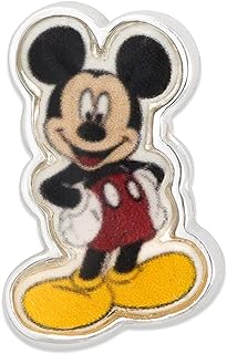 Mickey Mouse Sterling Silver Charm Bracelet with Classic Pose Bead for Disney Lovers, Unique Design