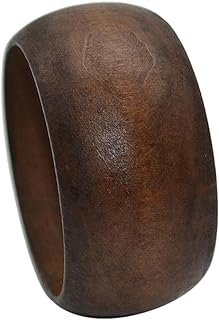 Handmade Natural Wood Cuff with Geometric Braided Design, Lightweight Engraved Bangle for Women and Girls, Ethnic Wooden Chunky Bracelet with No Metal Clasp