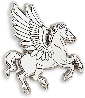 Pinsanity Pegasus Flying Horse Enamel Lapel Pin