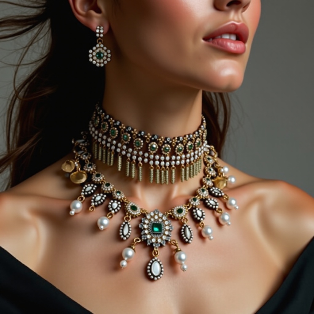 Choker-Halsketten 2024: Kette mit Bildern Trend