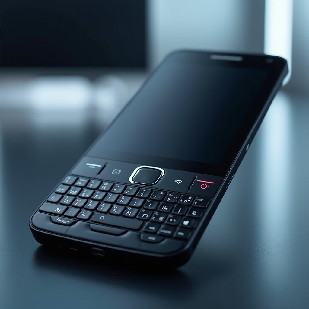 téléphone portable à clavier azerty
