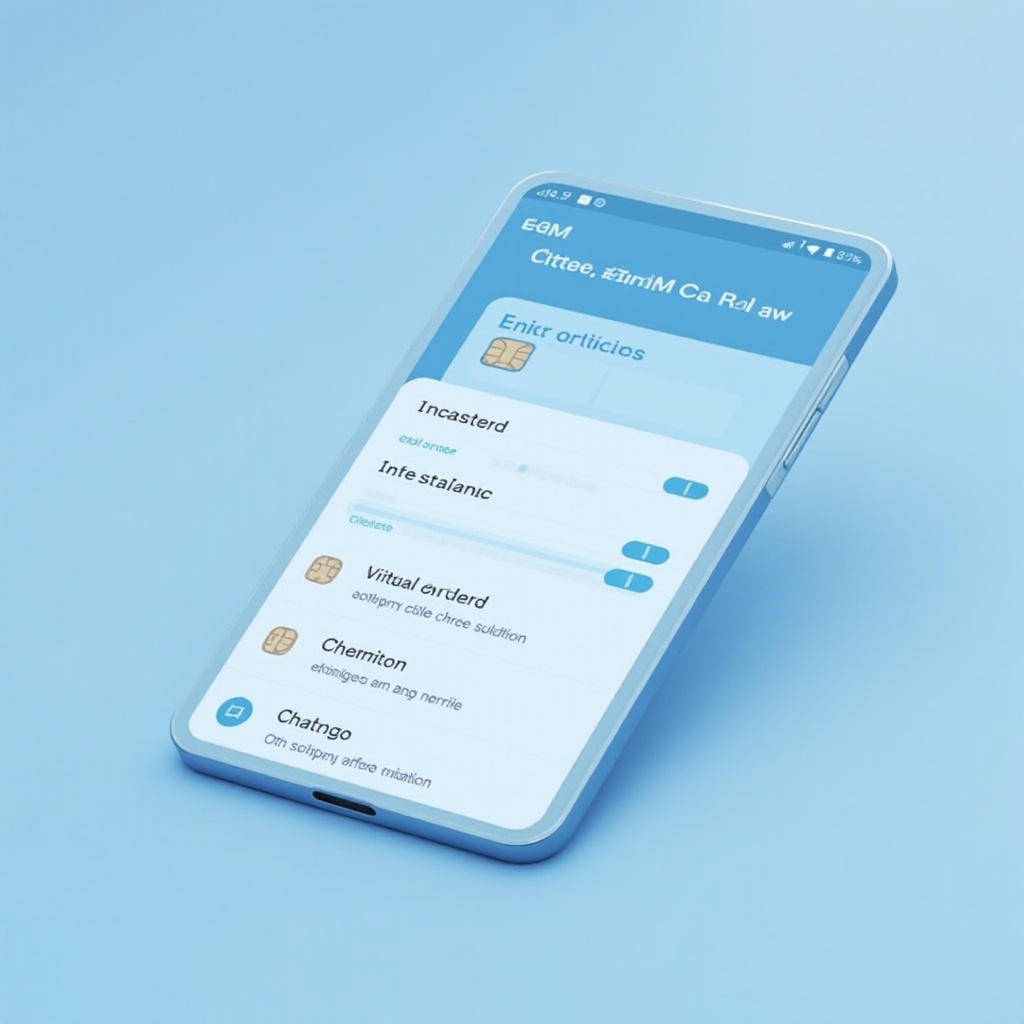 eSIM sur Android : Fonctionnement et Activation