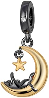 MULA 925 Sterling Silver Charms for Bracelets and Necklaces Lipstick and Bag Dangle Pendants Tower Camera Beads Charms Jewelry Gift for Women Girls