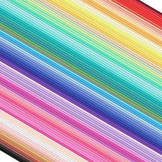 Jadive Polymer Clay Bead Bracelet Kit - Durable Round Beads in Yellow, Rose, Purple - Ideal for DIY Bracelets, Necklaces, Earrings - 38000 Pieces Assortment