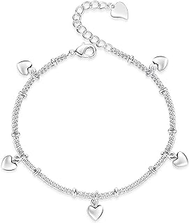 72ore Heart Bracelet Charm Bracelets for Women Trendy Silver Love Charm Chain Bracelet Minimalist Gold Heart Bracelets Fashion Jewelry Gifts