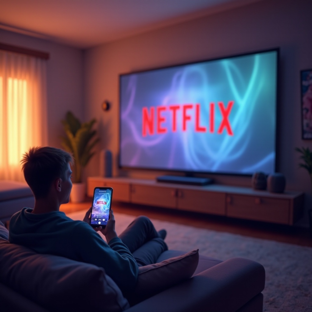 Netflix auf Beamer über Handy: Ihr Leitfaden