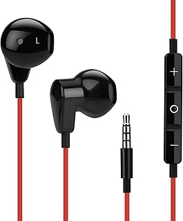 Excellentas In Ear Kopfhörer mit Mikrofon und 3.5 mm Klinke, stylisch und ergonomisch für Erwachsene, perfekt kompatibel mit iPhone, Samsung und mehr. Ideal für unterwegs