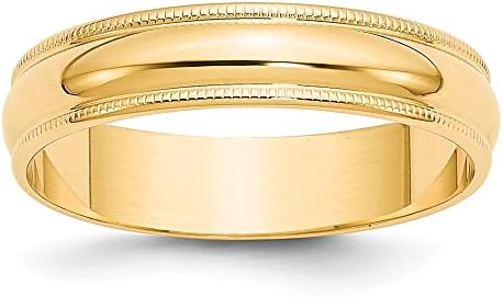 Classic Men's Solid 10K White Gold Milgrain Wedding Band | Available Ring Sizes 8-14 | Oxford Ivy's Seamless and Comfort Design