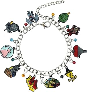 RHXWFDG The Wizard Oz Bracelet Charm, Environmental Zinc Alloy Hand Chain Bracelets, Anime Gifts Charm Chain for Boys, Girls and Women