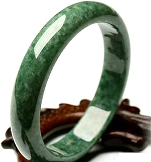Jade Bracelet for Women, Natural Green Jade Bangle, Genuine Grade A Jadeite Bangles with Jewelry Box
