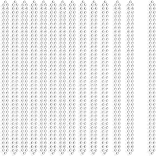 20 Pieces White Faux Pearl Bead Necklaces Bulk,White Mardi Gras Beads Necklace for Kids,Faux Pearls Wedding Birthday Accessory for Party Decorations (32 Inch)