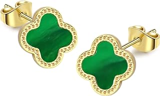 Charming Pearl Stud Earrings with Stainless Steel Push Back for Women's Everyday Wear and Special Occasions