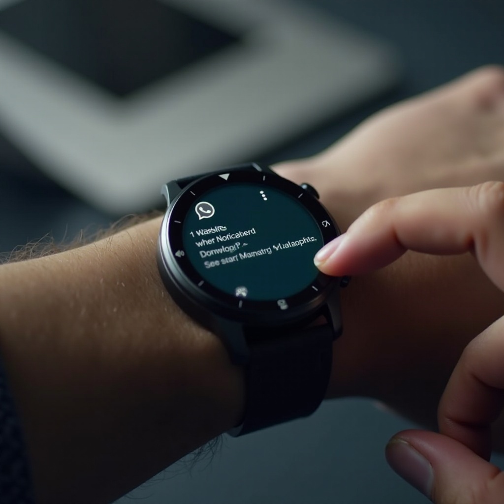 como recibir notificaciones de whatsapp en smartwatch samsung