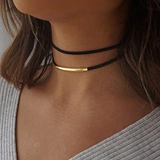 Shegirl Black Collar Necklace Velvet Choker Necklaces Fashion Punk Jewelry for Women and Girls